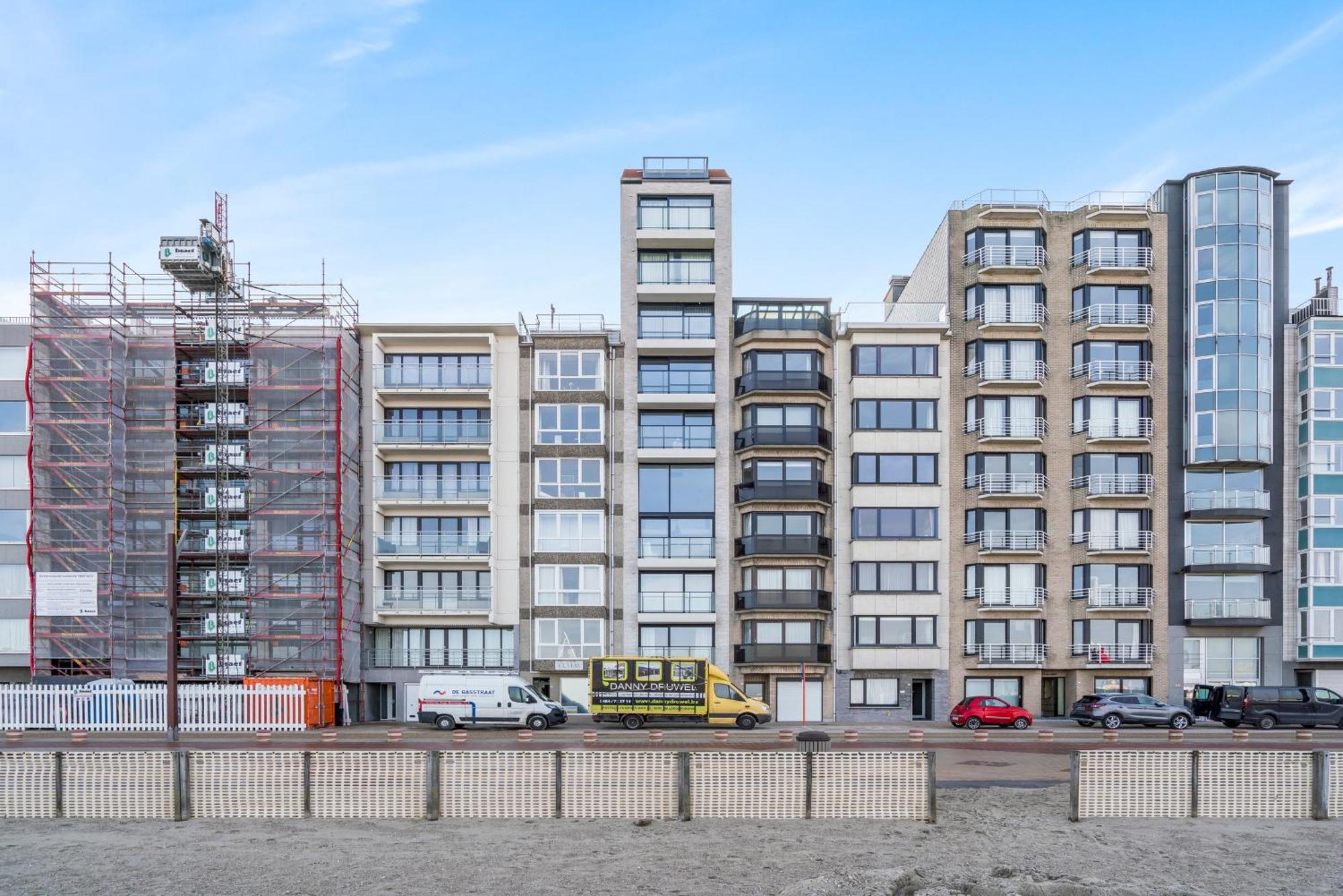 Ontspannen Aan Zee App Met Frontaal Zeezicht - 4P Knokke-Heist Luaran gambar